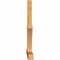 Ekena Millwork Redmond Rough Sawn Timber Gable Bracket, Western Red Cedar, 108"W x 49"H x 4"D x 4"F, 11/12 Pitch GBW108X49X0404RED00RWR - alternate 5